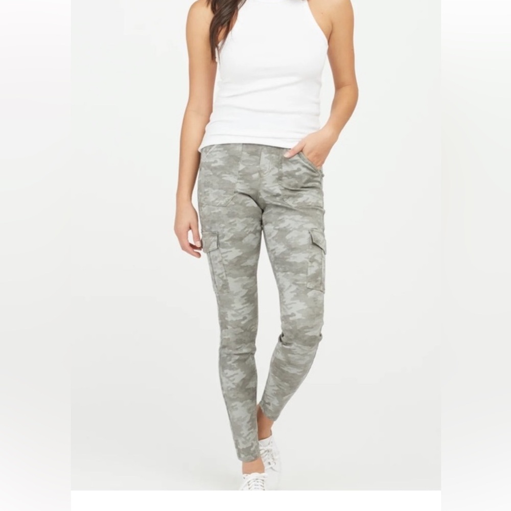 Women's Spanx Camouflage Cargo Pants